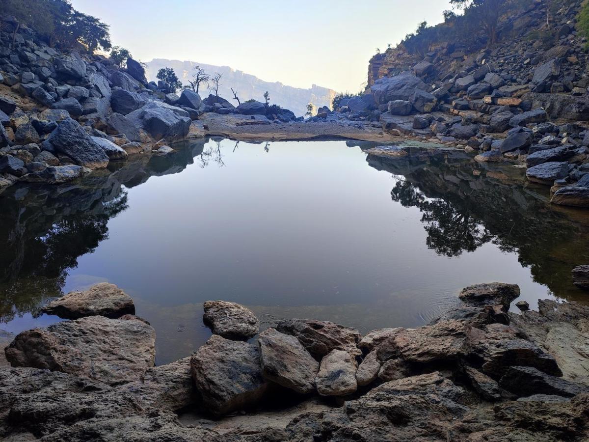 Stone Rest House Jebel Shams Al Ḩamrāʼ Eksteriør billede