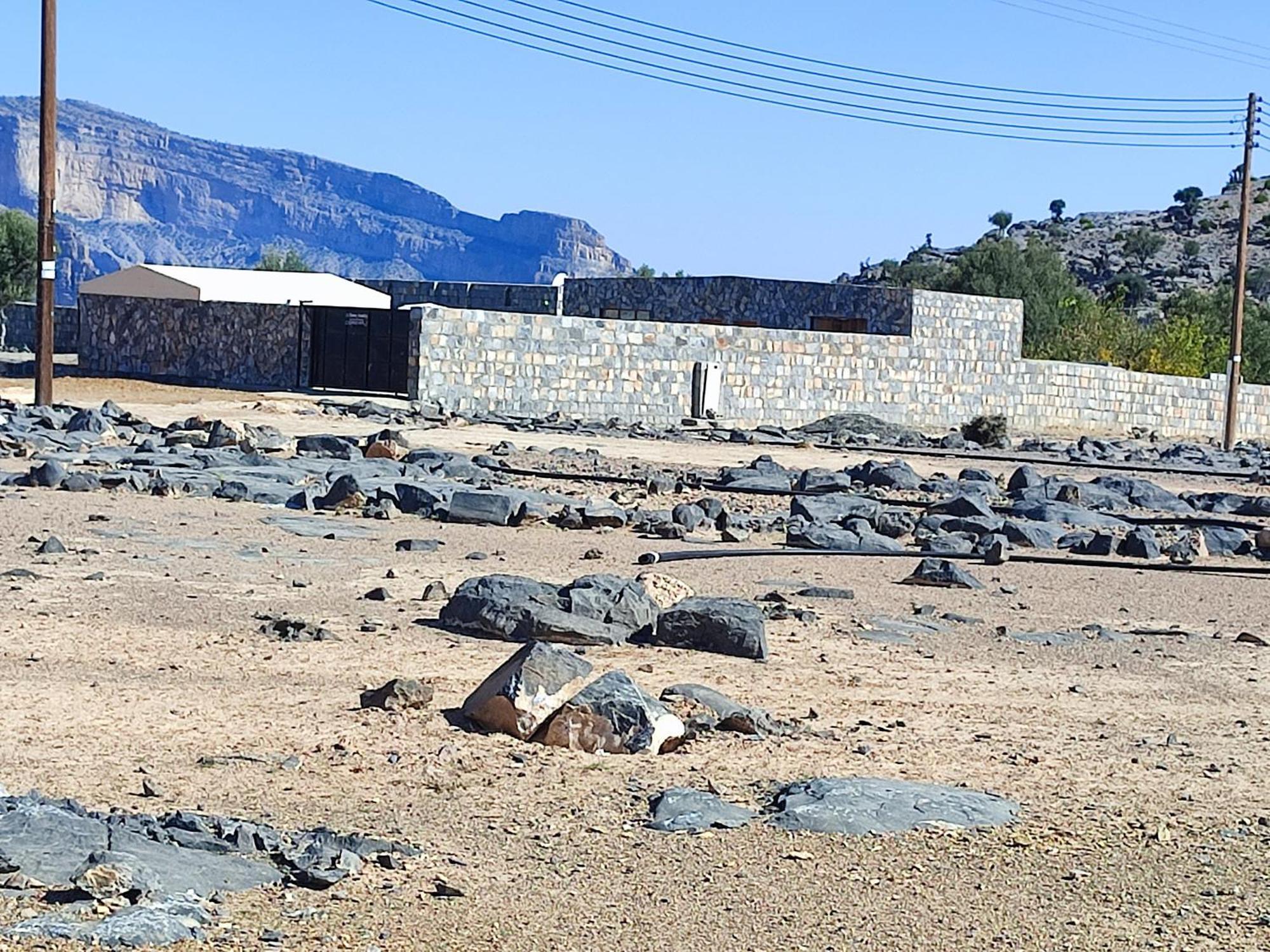 Stone Rest House Jebel Shams Al Ḩamrāʼ Eksteriør billede